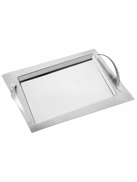 PRİZMA Tray Silver 30x45cm