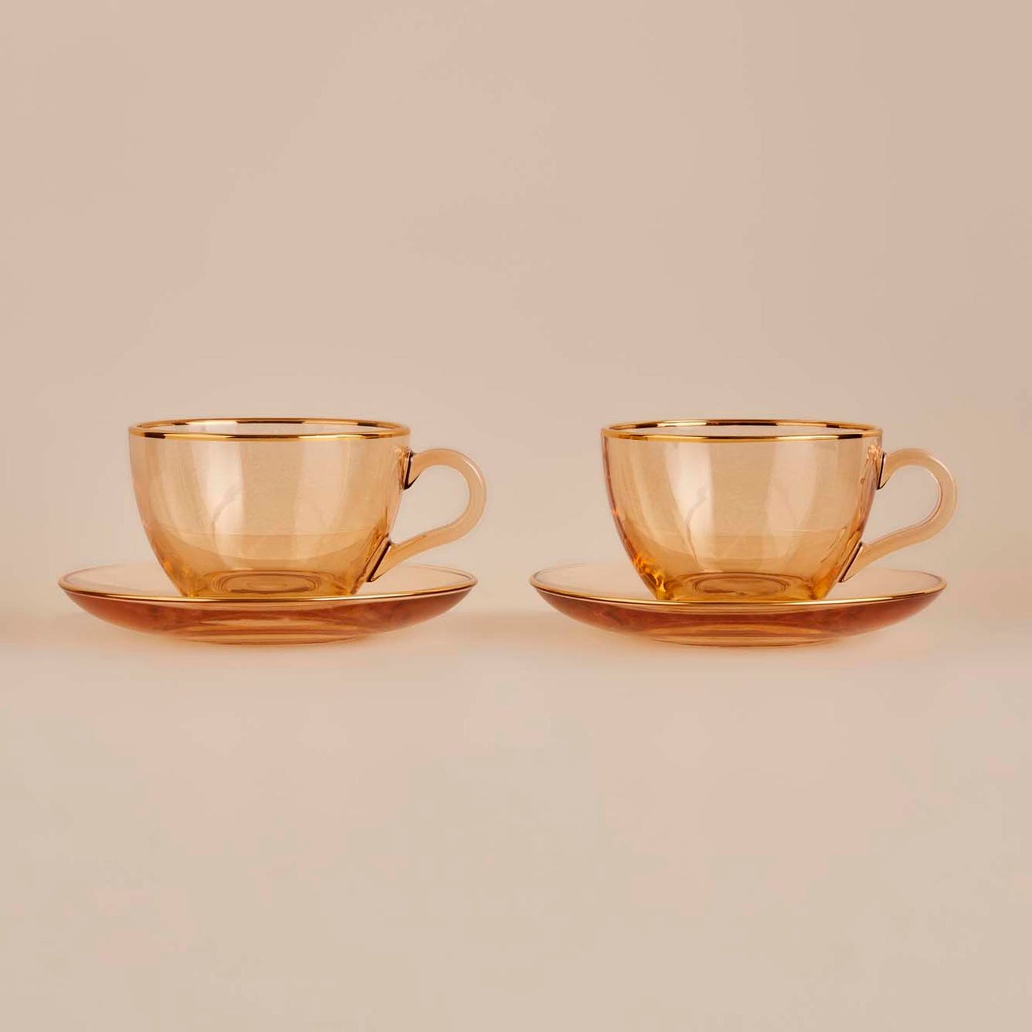 Allure Amber Karak Tea Set