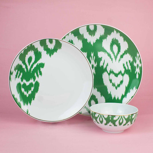 Dubai Green Dinner Set 12 pcs