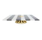 Marble Stand Striped Golden Legs 30*20 Horizontal