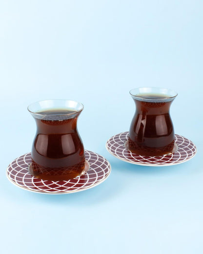 Saray Bordo طقم شاي